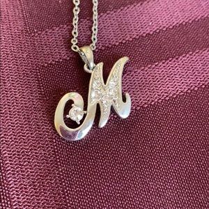 M necklace